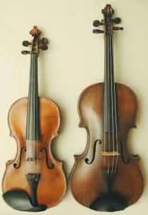 https://cs.wikipedia.org/wiki/Hudebn%C3%AD_n%C3%A1stroj#/media/File:Violin-Viola.jpg CC BY-SA 3.0